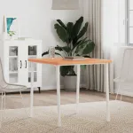 Blat de masă pătrat, 70x70x2,5 cm, lemn masiv de fag GartenMobel Dekor