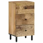Dulap lateral, 40x33x75 cm, lemn masiv de mango GartenMobel Dekor