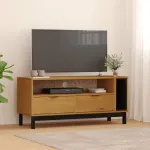 Dulap TV „FLAM” 110x40x50 cm, lemn masiv de pin GartenMobel Dekor