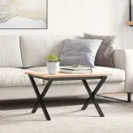 Picioare Măsuță de cafea X-Frame 50x40x38 cm Oţel GartenMobel Dekor