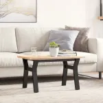 Picioare Măsuță de cafea Y-Frame 60x40x38 cm Oţel GartenMobel Dekor