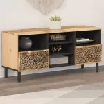Comodă TV, 100x33x46 cm, lemn masiv de mango GartenMobel Dekor