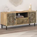 Comodă TV, 105x33x46 cm, lemn masiv de mango GartenMobel Dekor