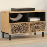 Comodă TV, 70x33x46 cm, lemn masiv de mango GartenMobel Dekor