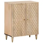 Dulap lateral, 60x33x75 cm, lemn masiv de mango GartenMobel Dekor