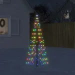 Pom de Crăciun LED 200 LED-uri colorate 180 cm GartenMobel Dekor