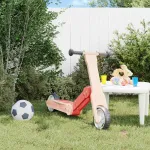 Trotinetă pentru copii 2 în 1, roșu GartenMobel Dekor