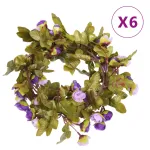 Ghirlande de flori, 6 buc., violet deschis, 215 cm GartenMobel Dekor