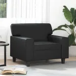 Canapea de o persoană, 60 cm, piele ecologică GartenMobel Dekor