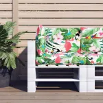 Perne pentru paleți, 3 buc., multicolor, țesătură oxford GartenMobel Dekor