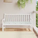 Pernă bancă de grădină model frunze, 150x50x3 cm, textil oxford GartenMobel Dekor