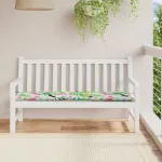 Pernă de bancă de grădină multicolor 150x50x4 cm textil oxford GartenMobel Dekor