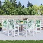 Perne de spate Frunză 6 pcs Model cu frunze 100 x 50 x 3 cm GartenMobel Dekor