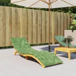 Pernă de șezlong, model frunze, textil Oxford GartenMobel Dekor
