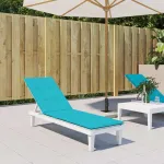 Pernă scaun de terasă, turcoaz, țesătură Oxford GartenMobel Dekor