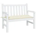 Pernă bancă de grădină, crem, 100x50x7 cm, material oxford GartenMobel Dekor