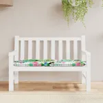 Pernă bancă de grădină, multicolor, 120x50x7 cm, textil GartenMobel Dekor