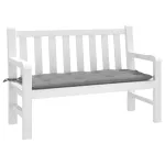 Pernă de bancă de grădină, gri, 120x50x7 cm, material oxford GartenMobel Dekor