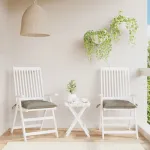 Perne de scaun, 2 buc., taupe, 50x50x7 cm, textil oxford GartenMobel Dekor