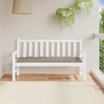 Pernă bancă de grădină, gri taupe, 150x50x7 cm, material oxford GartenMobel Dekor