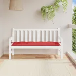 Pernă bancă de grădină, roșu, 150x50x7 cm, material oxford GartenMobel Dekor