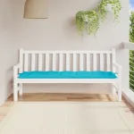 Pernă bancă de grădină, turcoaz, 180x50x7 cm, material oxford GartenMobel Dekor