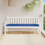 Pernă de bancă de grădină, albastru, 180x50x7 cm, textil oxford GartenMobel Dekor