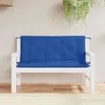Perne bancă de grădină 2 buc., albastru, țesătură oxford GartenMobel Dekor