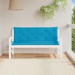 Perne bancă de grădină 2buc., albastru deschis, țesătură oxford GartenMobel Dekor