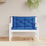 Perne bancă de grădină 2buc., albastru regal, textil oxford GartenMobel Dekor