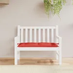 Pernă bancă de grădină, roșu, 110x50x7 cm, material oxford GartenMobel Dekor