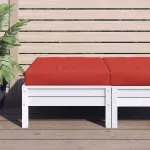 Pernă pentru paleți, roșu, 60x60x9,5 cm, țesătură Oxford GartenMobel Dekor