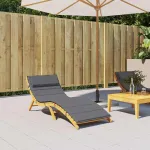 Pernă de șezlong, antracit, 180x60x4 cm, textil Oxford GartenMobel Dekor
