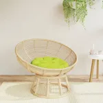 Pernă rotundă, verde deschis, Ø 60 x11 cm, țesătură Oxford GartenMobel Dekor