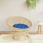 Pernă rotundă albastru regal, Ø 60 x11 cm, țesătură Oxford GartenMobel Dekor