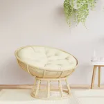 Pernă rotundă crem, Ø 100 x11 cm, țesătură Oxford GartenMobel Dekor