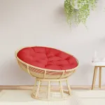 Pernă rotundă roșu, Ø 100 x11 cm, țesătură Oxford GartenMobel Dekor