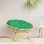 Pernă rotundă verde, Ø 100 x11 cm, țesătură Oxford GartenMobel Dekor