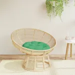 Pernă rotundă verde, Ø 60 x11 cm, țesătură Oxford GartenMobel Dekor