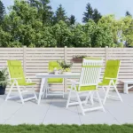 Perne scaun cu spătar înalt, 4 buc, vernil, țesătură Oxford GartenMobel Dekor