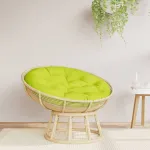Pernă rotundă, verde deschis, Ø 100 x11 cm, țesătură Oxford GartenMobel Dekor