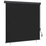 Rulou textil Dungi Antracit 180 x 250 cm Țesătură și Aluminiu GartenMobel Dekor