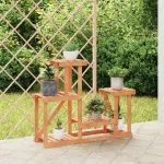Suport pentru flori, 90x25x73,5 cm, lemn masiv de brad GartenMobel Dekor