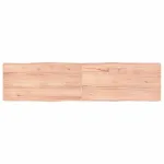 Blat masă, 160x40x(2-4) cm, maro, lemn tratat contur organic GartenMobel Dekor