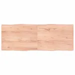 Blat masă, 160x60x(2-4) cm, maro, lemn tratat contur organic GartenMobel Dekor