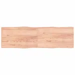 Blat masă, 200x60x(2-4) cm, maro, lemn tratat contur organic GartenMobel Dekor