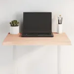 Blat masă 60x60x2 cm lemn masiv stejar netratat contur organic GartenMobel Dekor
