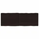 Blat masă, 140x50x(2-6) cm, maro, lemn tratat contur organic GartenMobel Dekor