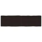 Blat masă, 180x50x6 cm, gri, lemn stejar tratat contur organic GartenMobel Dekor