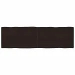 Blat masă, 200x60x4 cm, gri, lemn stejar tratat contur organic GartenMobel Dekor
